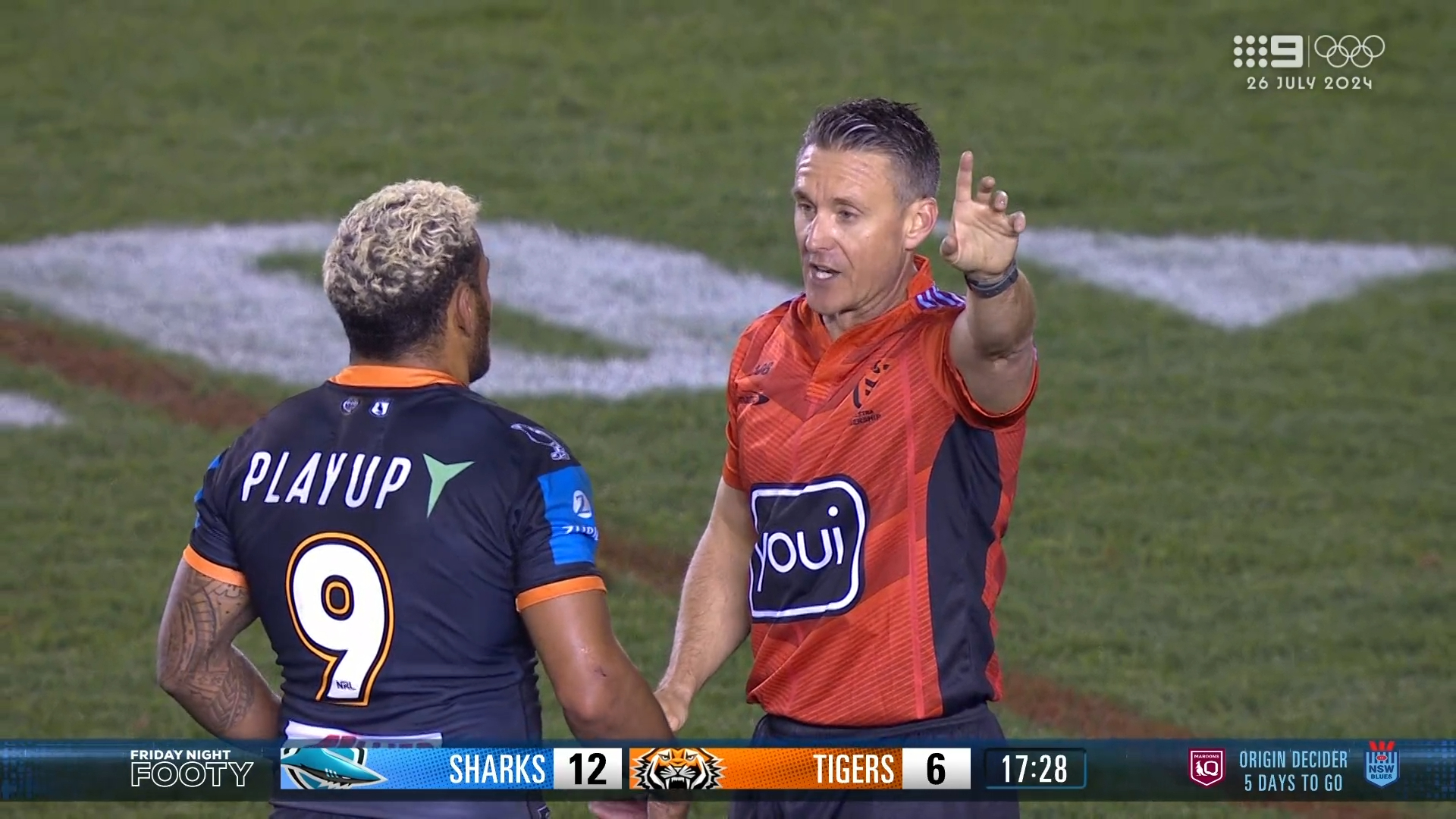 Grand final referee pulled from NRL finals