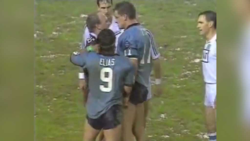 State of Origin: Mark Geyer v Wally Lewis 