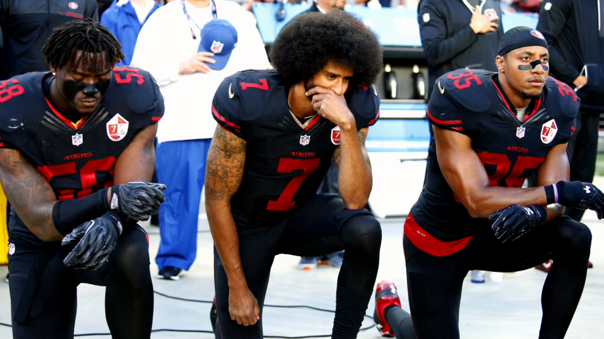 More than 100 NFL players in unprecedented protest