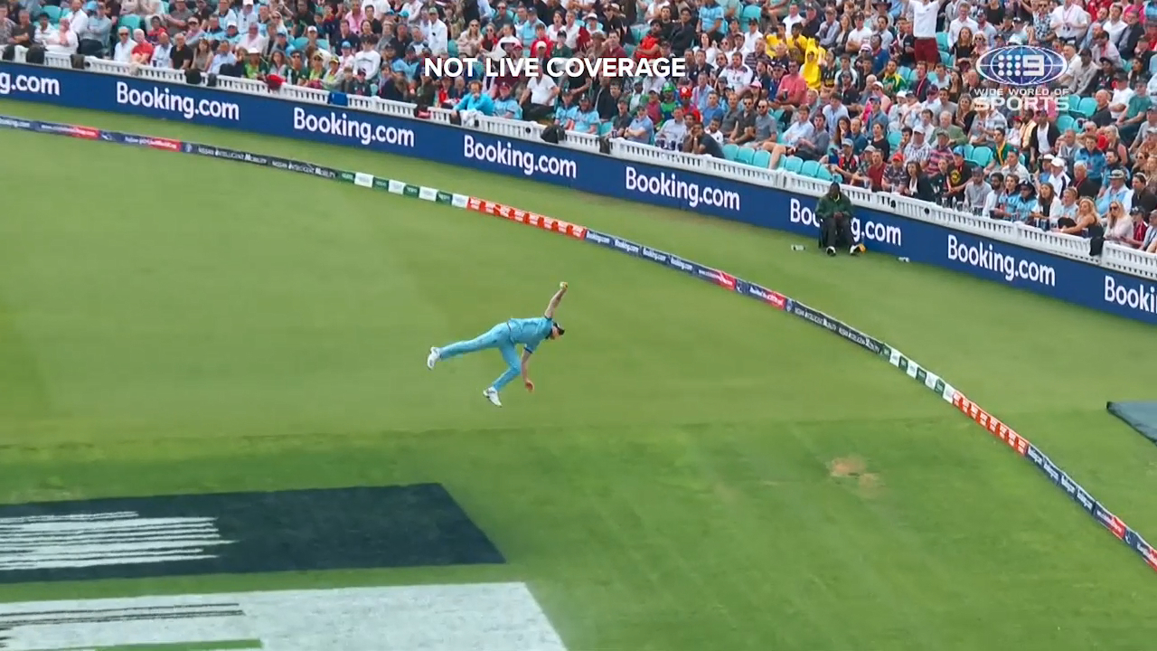 Ben Stokes' unbelievable catch