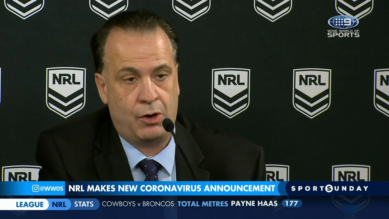 NRL facing 'catastrophic' virus outcome