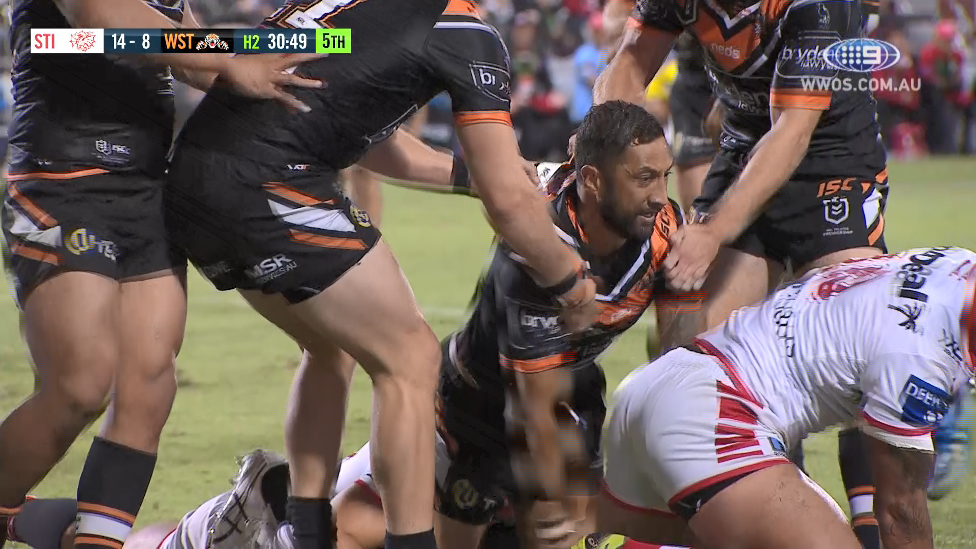 NRL Highlights: Dragons v Tigers - Round 1