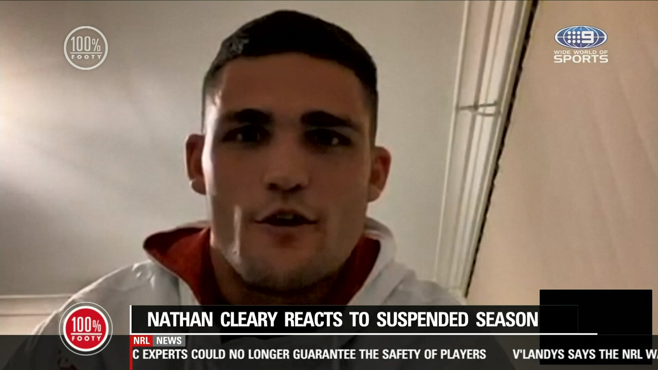 Cleary reacts to NRL decision