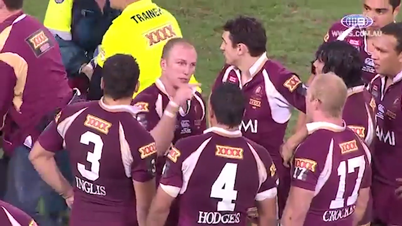 Lockyer explains infamous Origin square-up