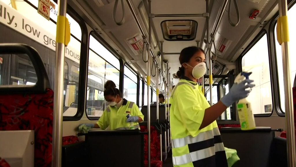 Coronavirus: NSW buses not enforcing physical distancing