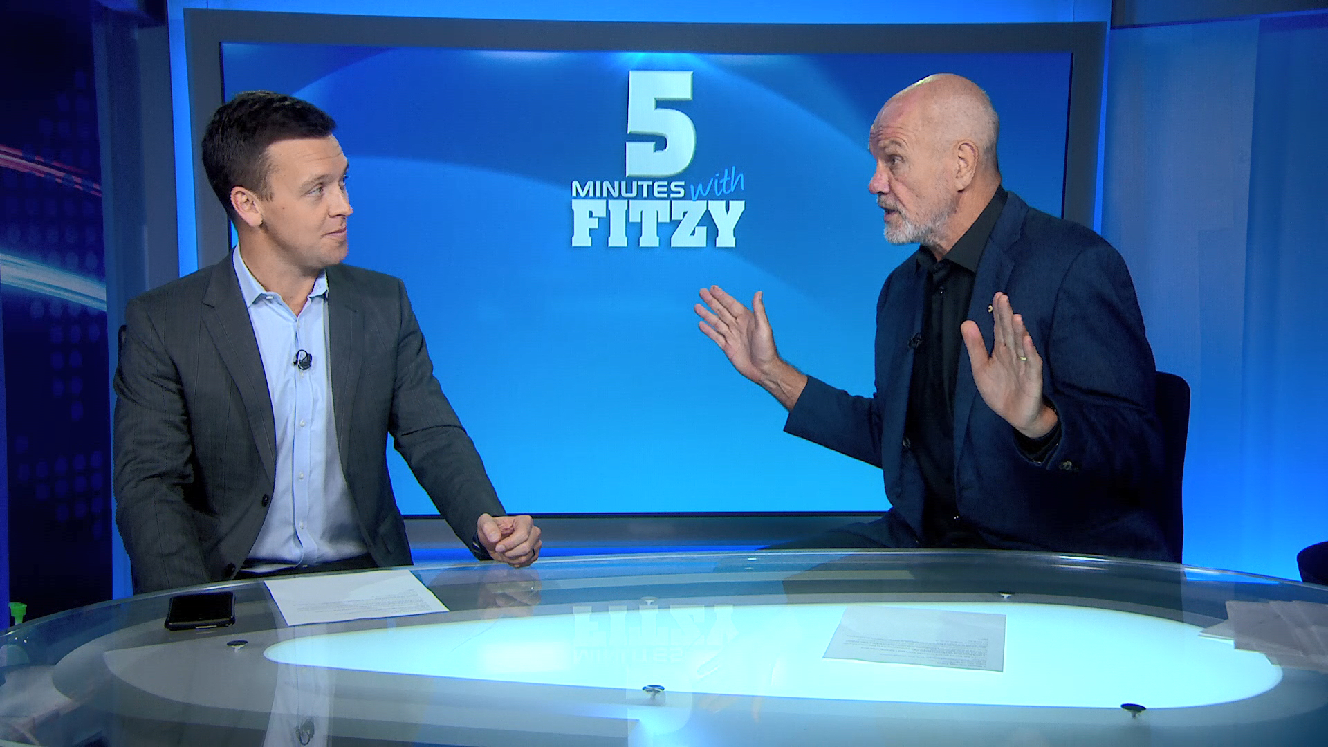 Is it all happening too soon: 5 Mins with Fitzy