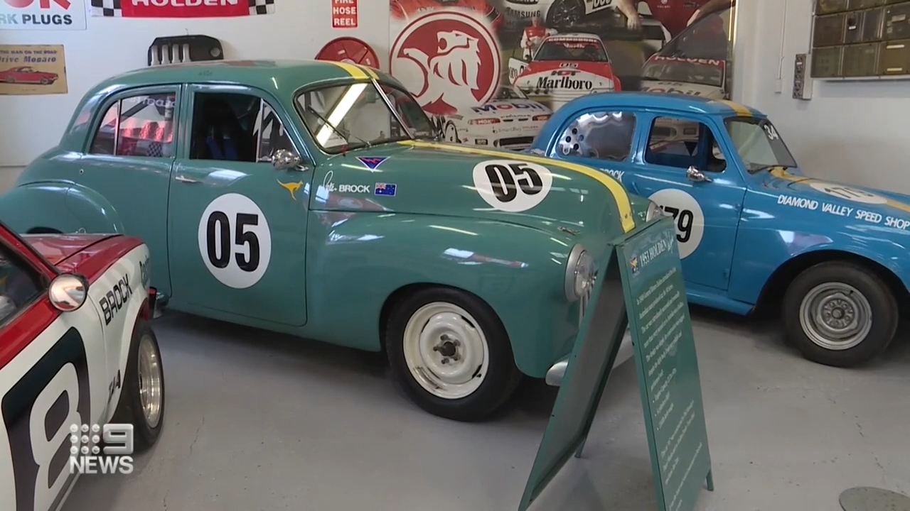 Peter Brock museum exhibit launched