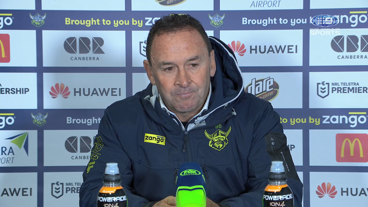 Raiders v Storm Round 9: Presser - Ricky Stuart