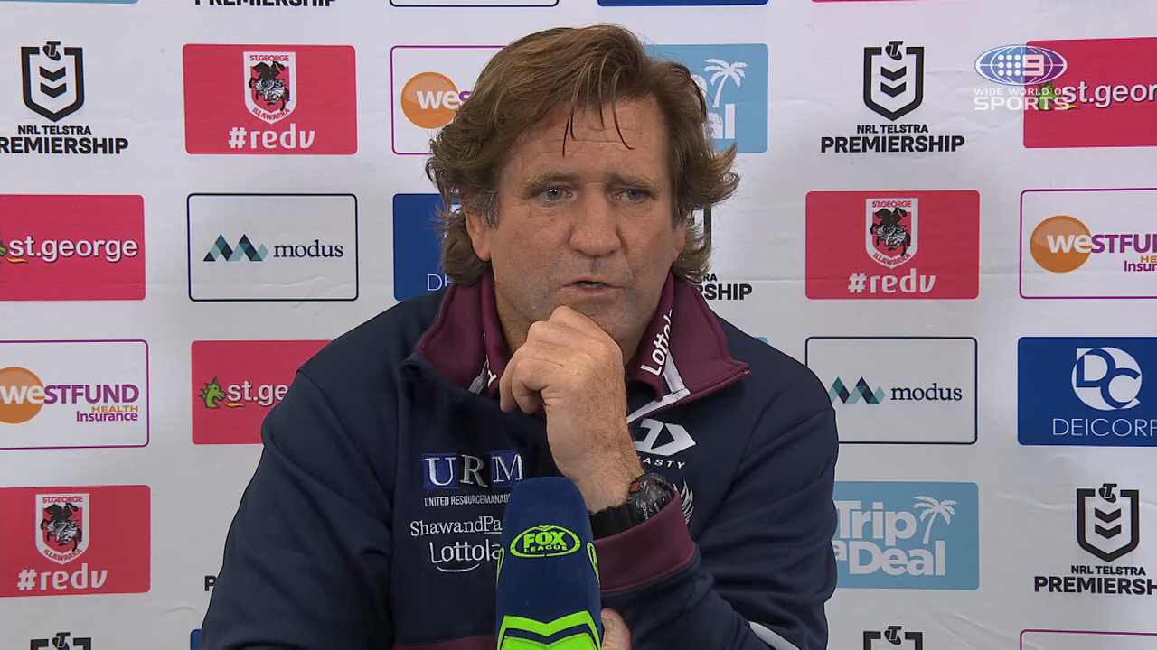 Dragons v Sea Eagles Round 9: Presser - Des Hasler