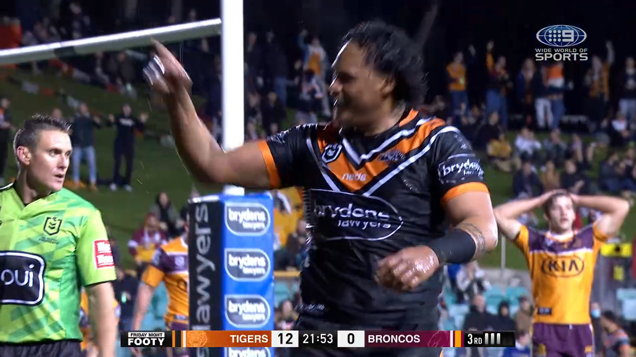 NRL Highlights: Tigers v Broncos - Round 10