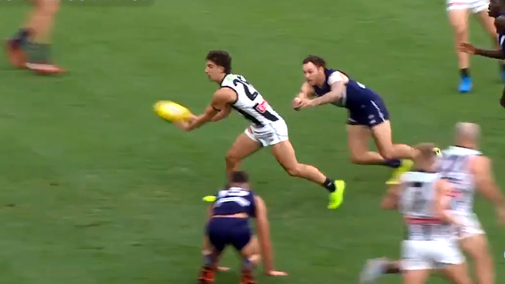 Brayden Sier scores for Collingwood