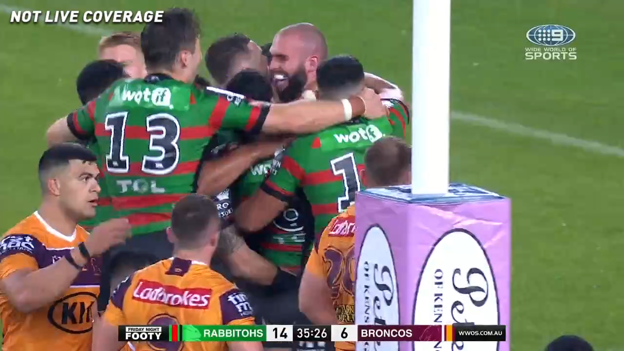 Rabbitohs V Broncos Nrl Match Centre