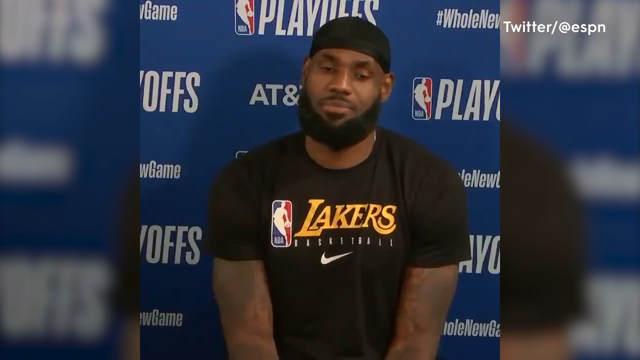 Lebron James reacts to Wisconsin shooting