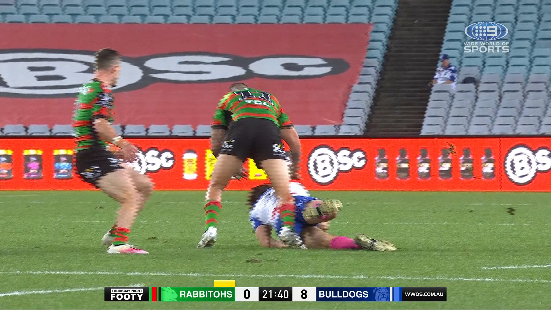 NRL Highlights: Rabbitohs v Bulldogs - Round 19