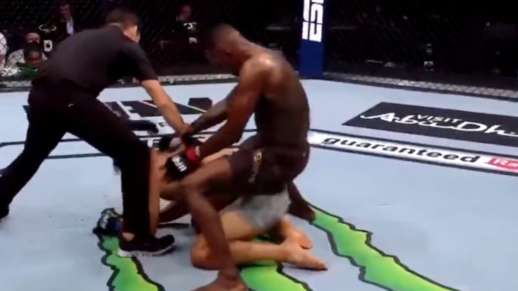 Adesanya slammed for 'disrespectful' post-fight gesture