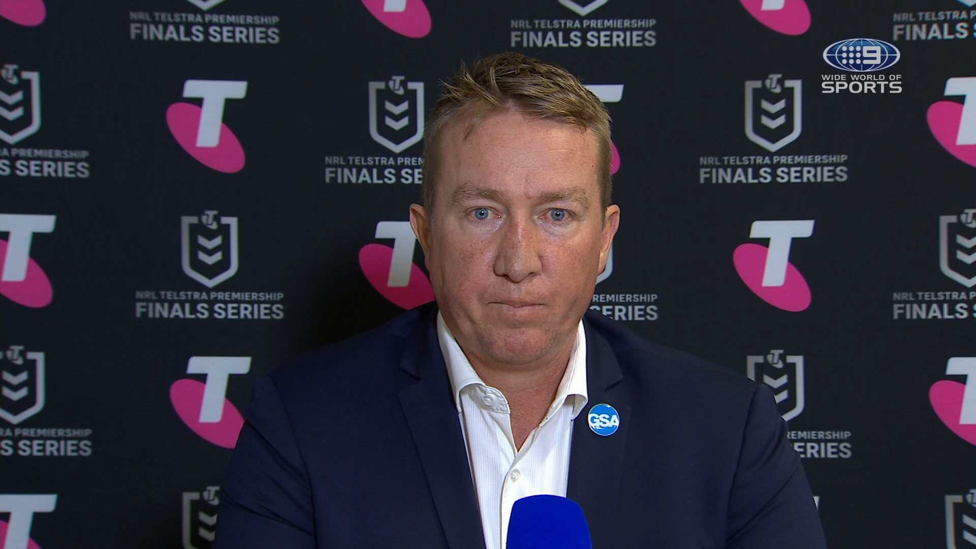 NRL Presser: Panthers v Roosters - Qualifying Finals: Trent Robinson