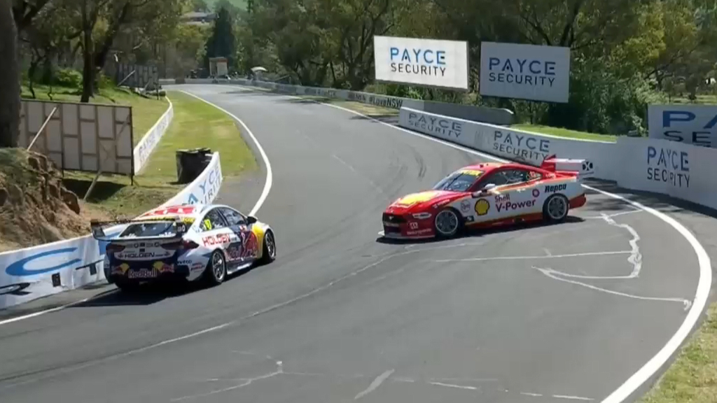 Slade spins after bumping van Gisbergen