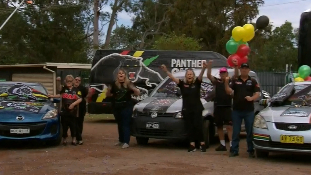 Penrith Panthers fans prepare for NRL Grand Final