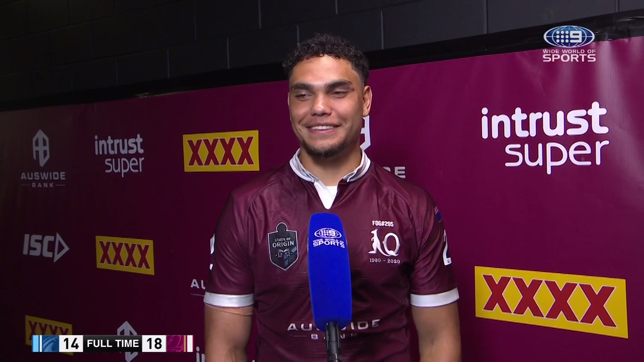 Coates beaming after first Origin win