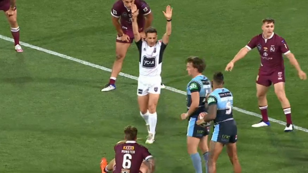 Did Origin ref blow it?