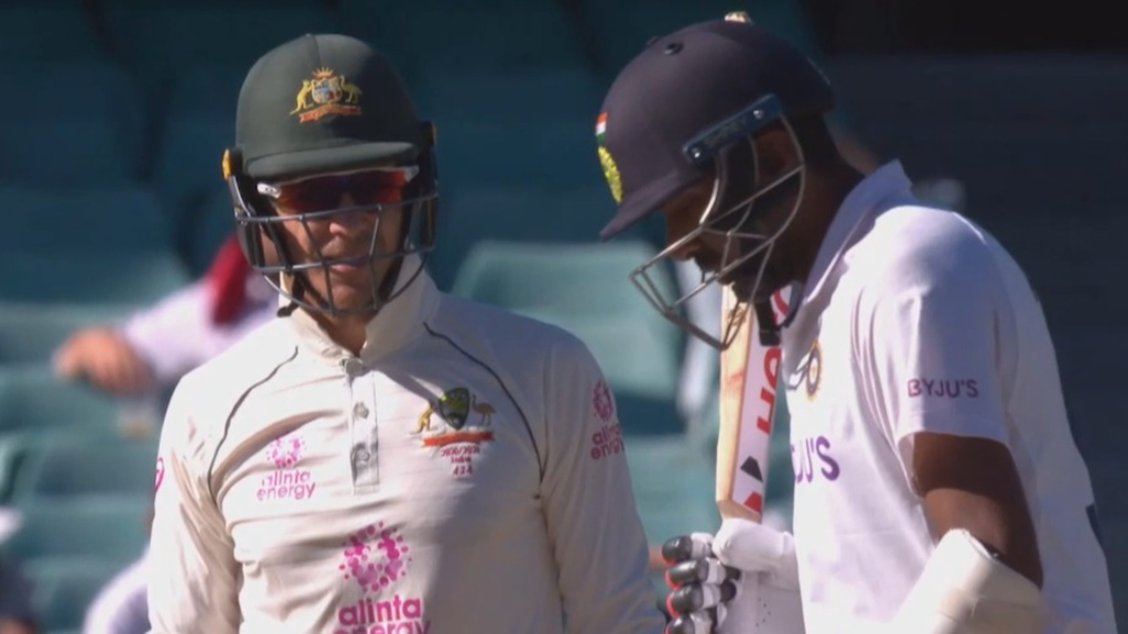 Paine and Ashwin engage in heated war of words