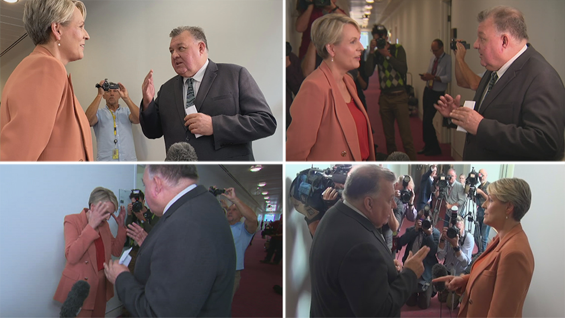 Craig Kelly and Tanya Plibersek face off