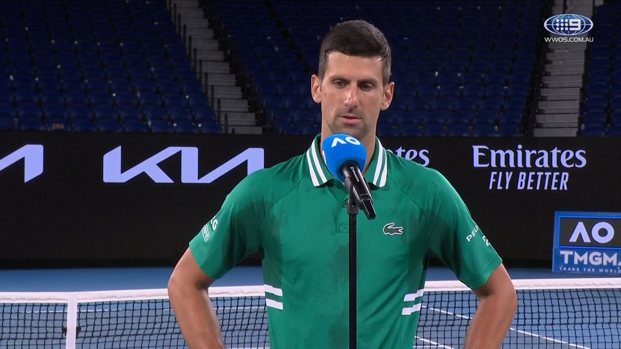 Novak's shock injury revelation