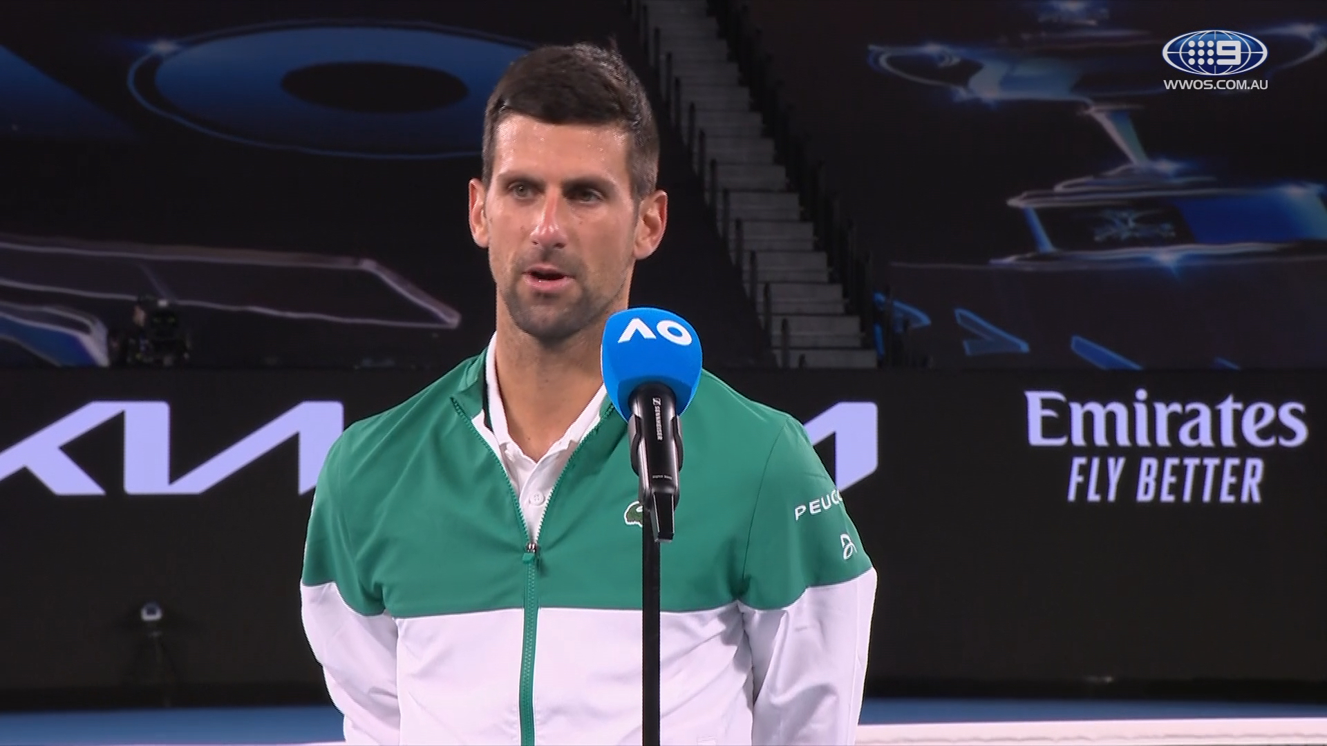 Novak’s startling admission following four-set win