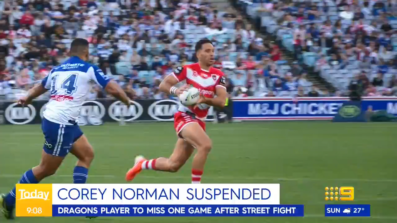 Norman banned and fined by NRL