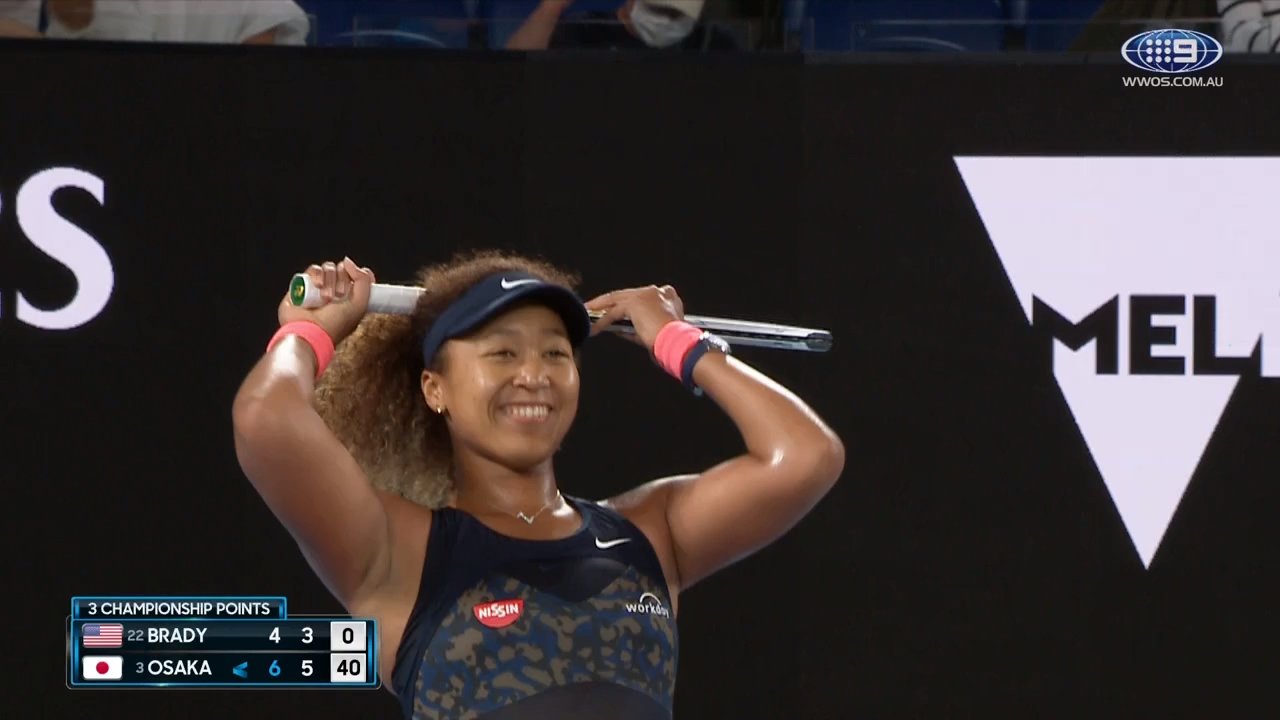 Osaka wins the Australian Open