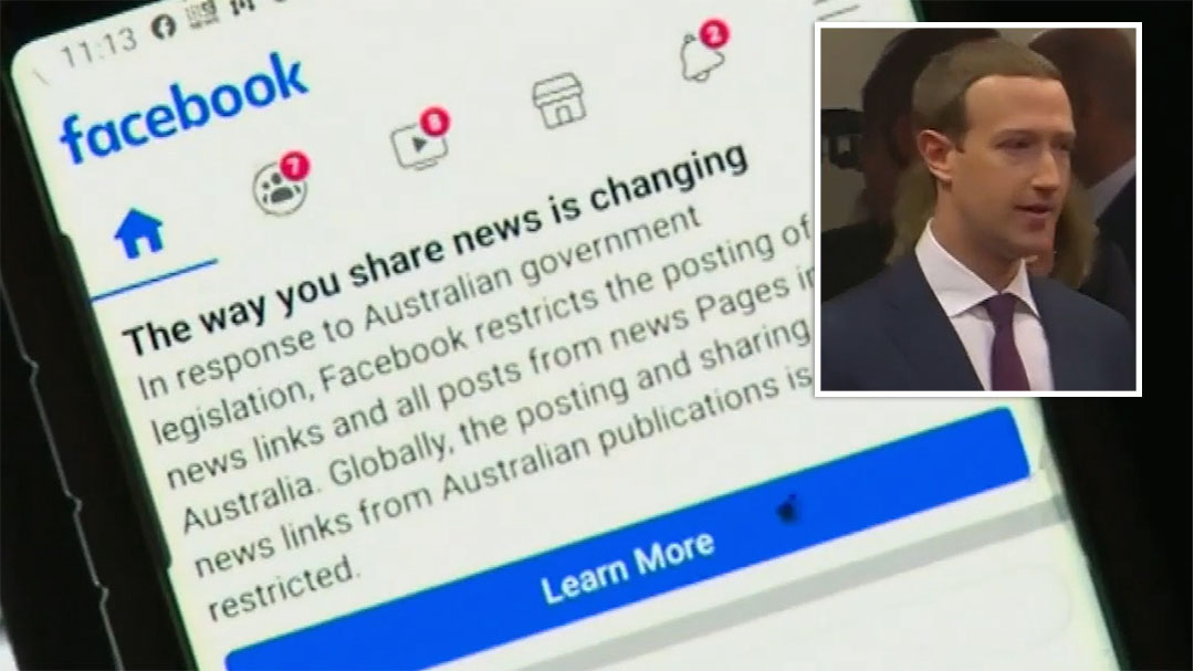 Australian news on Facebook to return