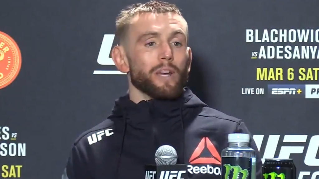 UFC star addresses mid-fight conversation