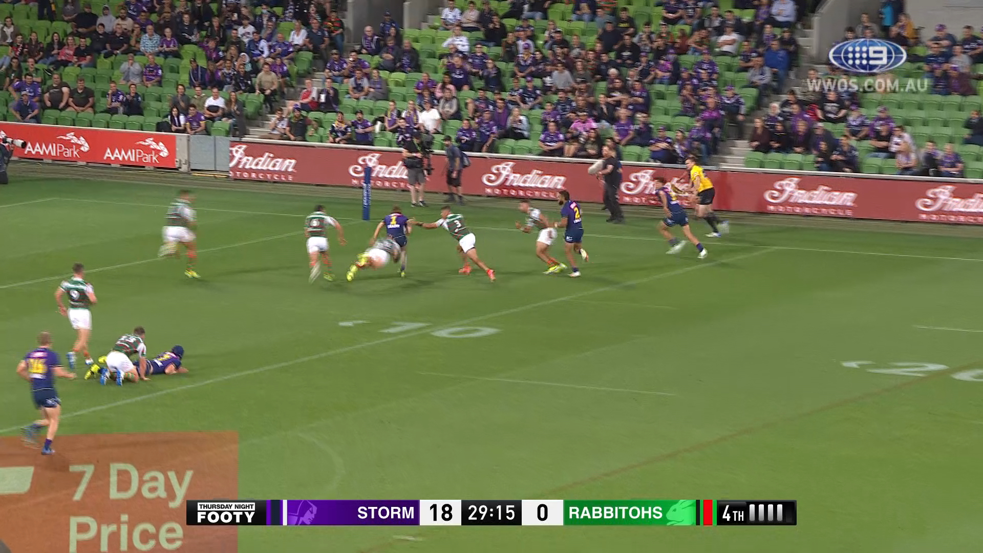 NRL Highlights: Storm V Rabbitohs - Round 01