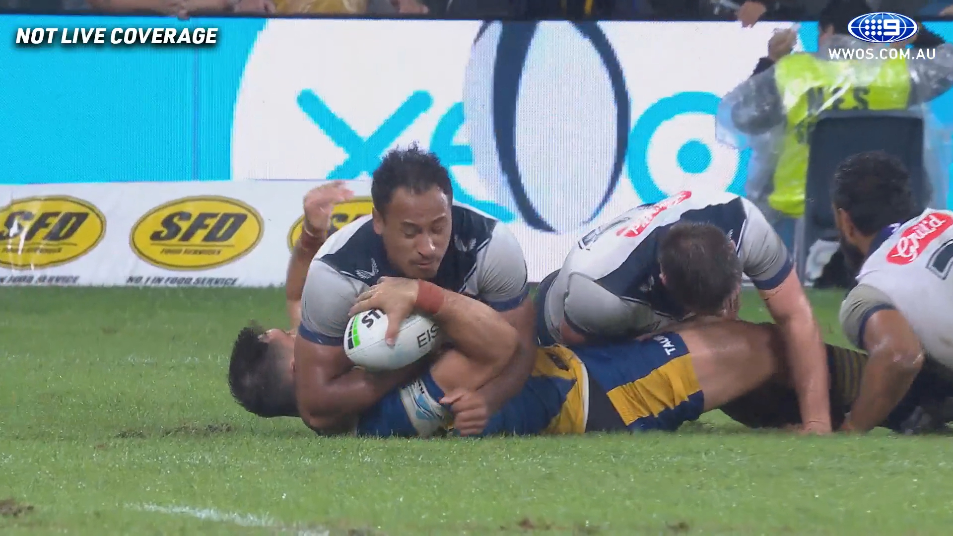 Felise Kaufusi on report for hit on Ryan Matterson