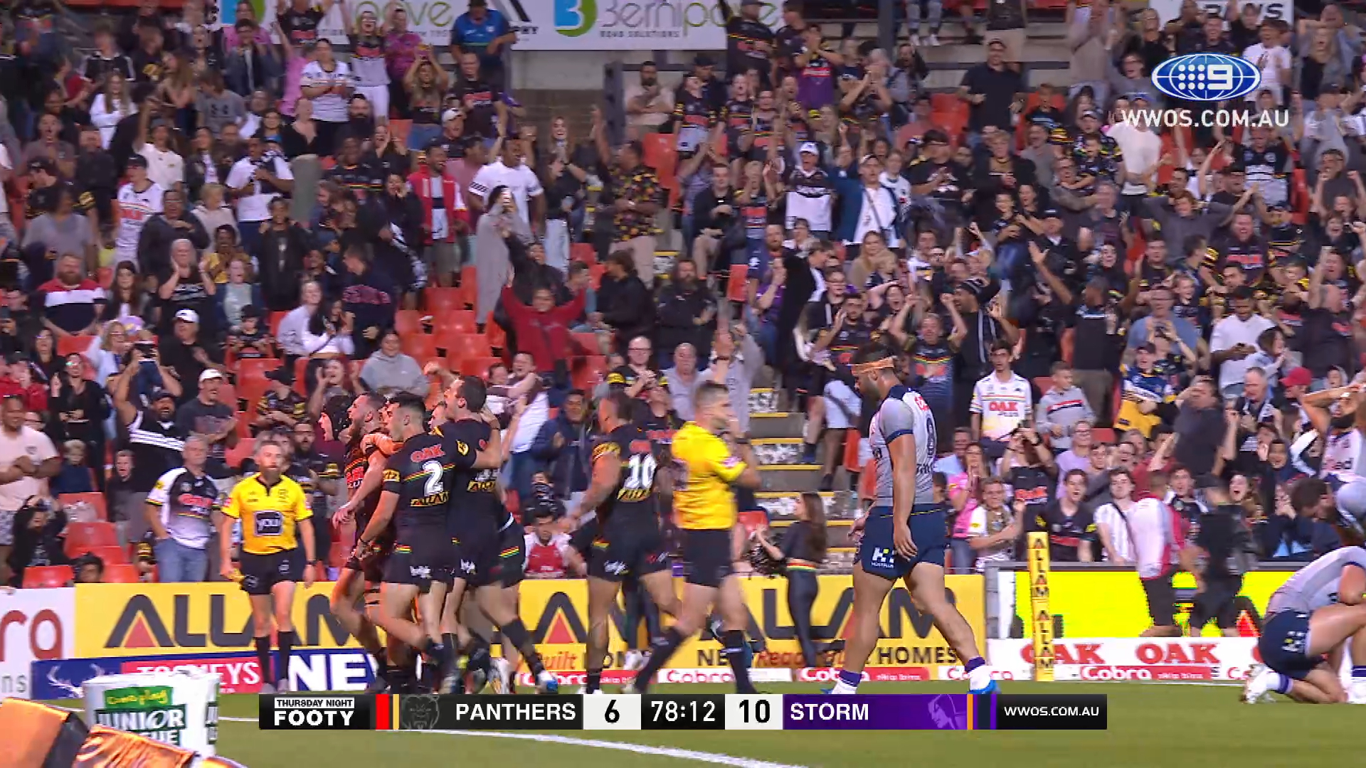 NRL Highlights: The Panthers steal victory from the Storm in the final minutes - Round 3