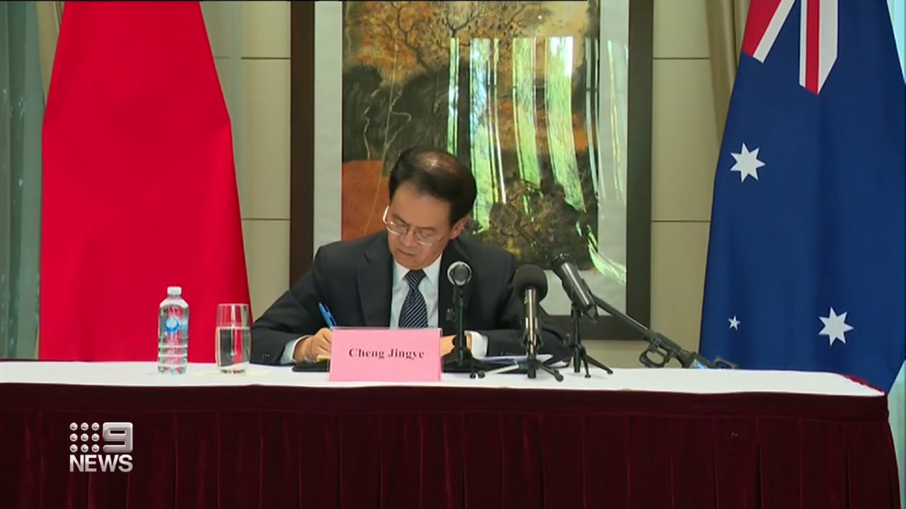 China’s Embassy hosts bizarre news conference