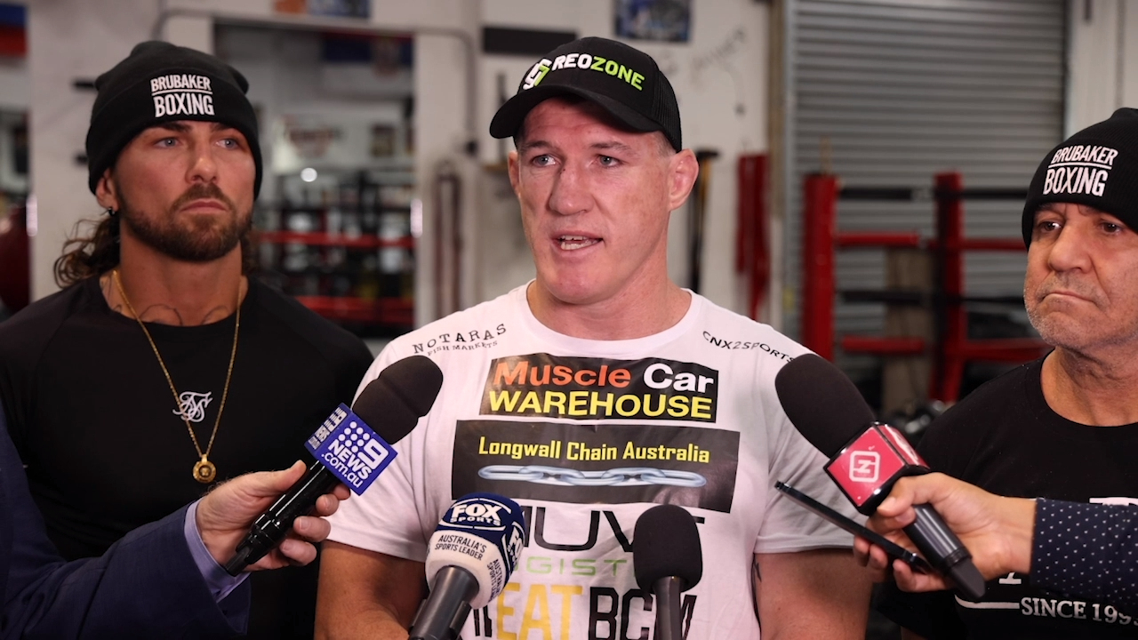 Gallen lectures Browne on boxing training
