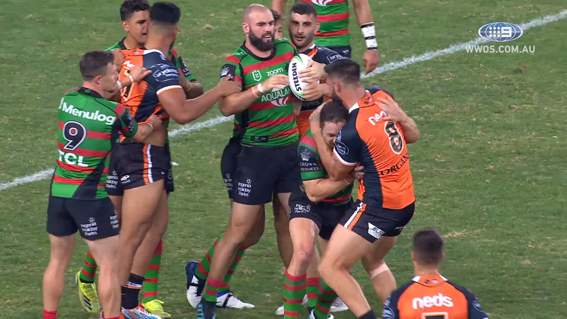 NRL Highlights: The Bunnies escape the Tigers in a thriller - Round 06