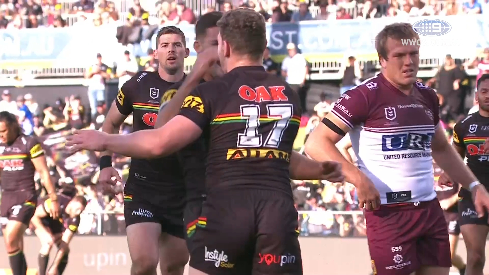 NRL Highlights: The Panther outlast a fighting Sea Eagles outfit in Bathurst - Round 8