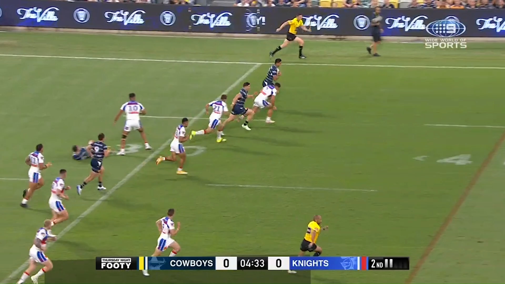 NRL Highlights: The Cowboys charge through the Knights in Townsville - Round 11