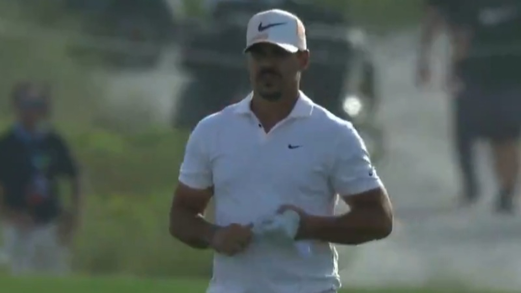 Koepka hammers huge approach