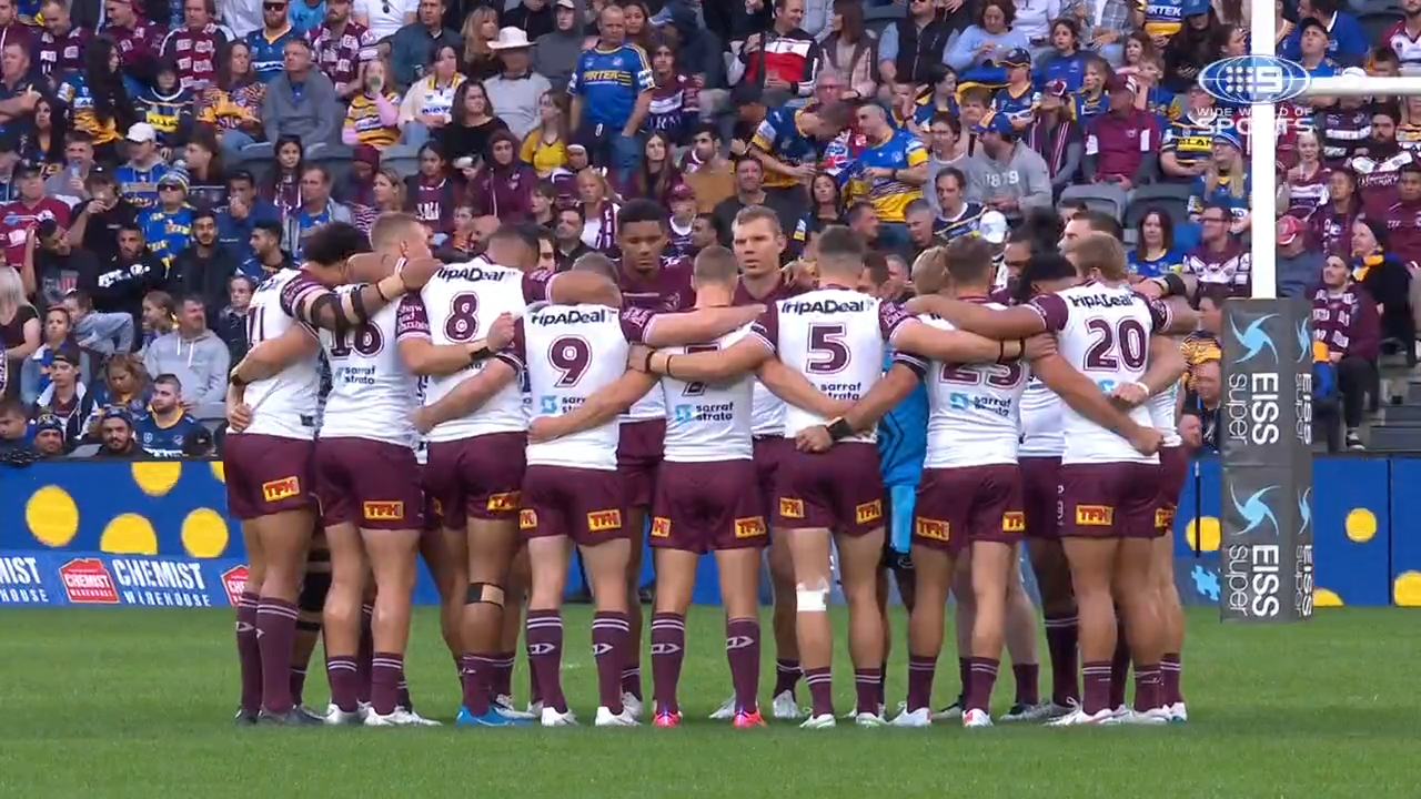 Parramatta Eels V Manly Warringah Sea Eagles Nrl Match Centre