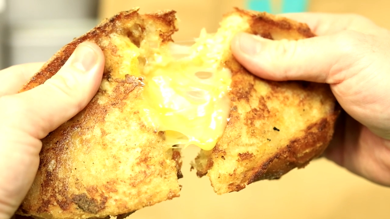 Deliveroo tease its epic 40cheese toastie ahead of National Cheese Day