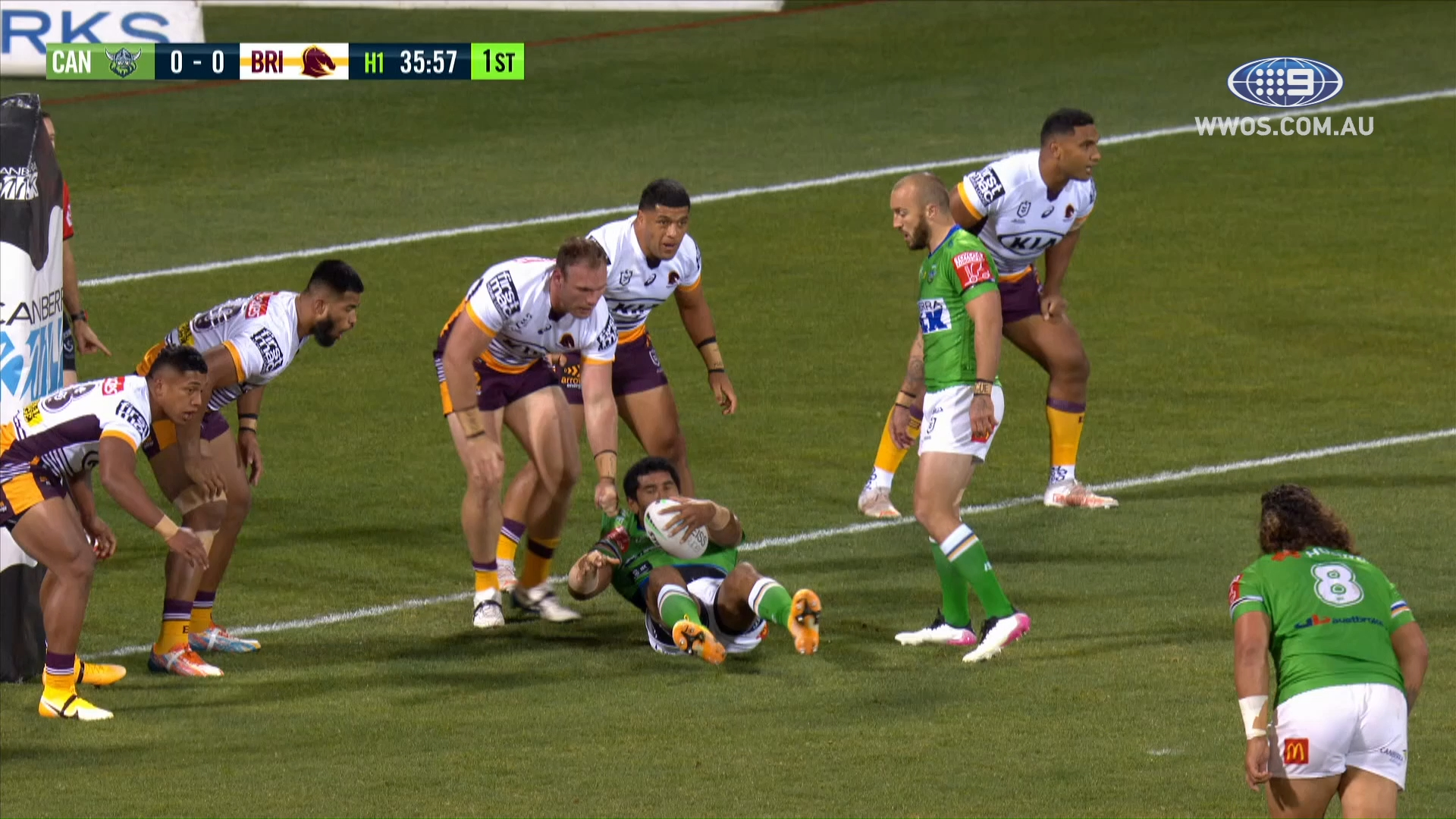 NRL Highlights: The Raiders bounce back to trash the Broncos at home - Round 14