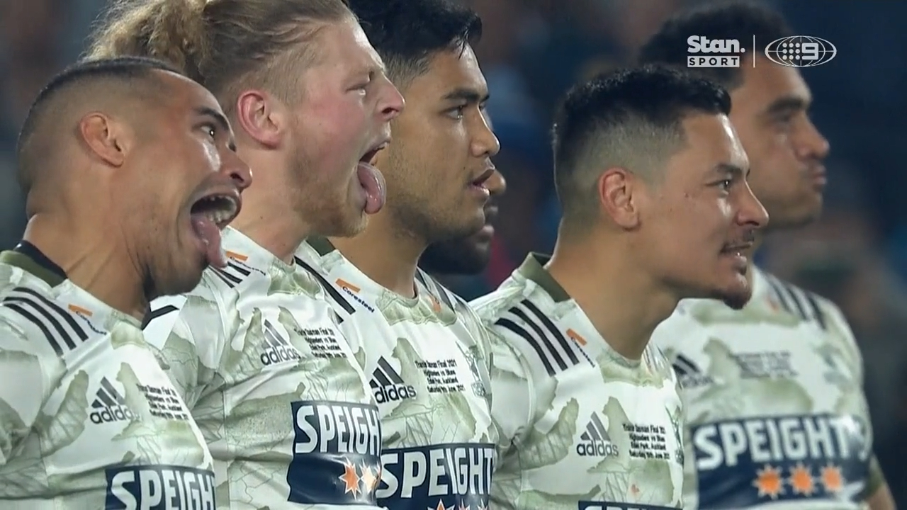 Highlanders deliver stirring haka challenge