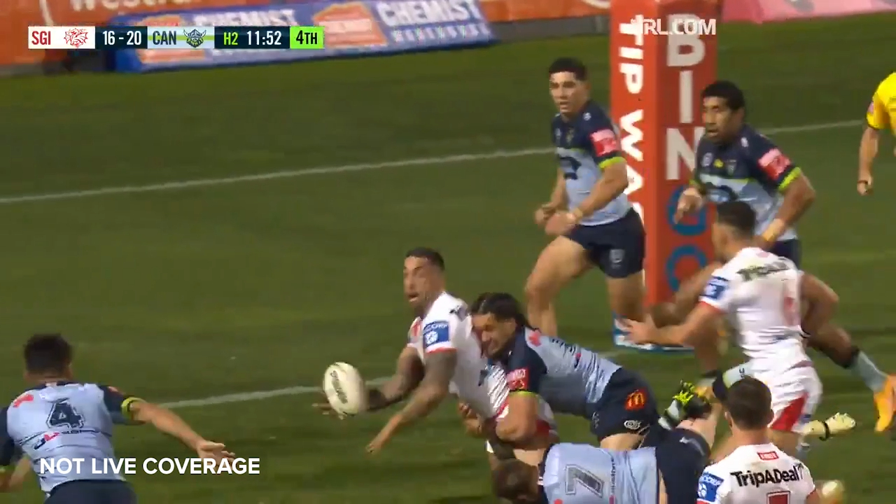 Vaughan sets up Norman try