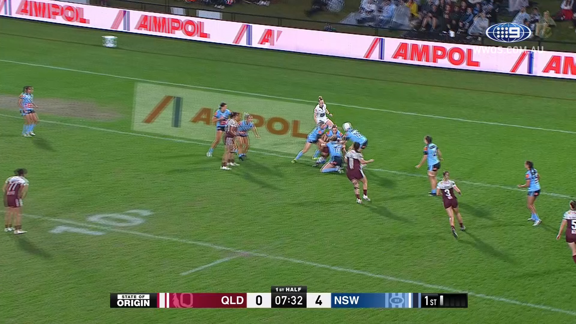 Women's State of Origin Highlights: QLD v NSW