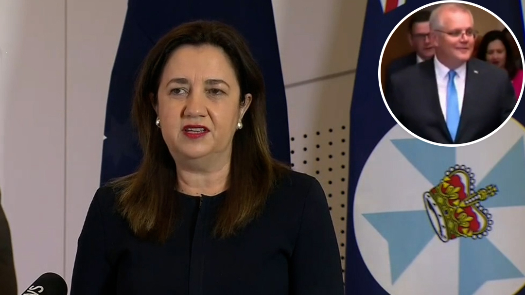 Queensland Premier takes swipe at PM