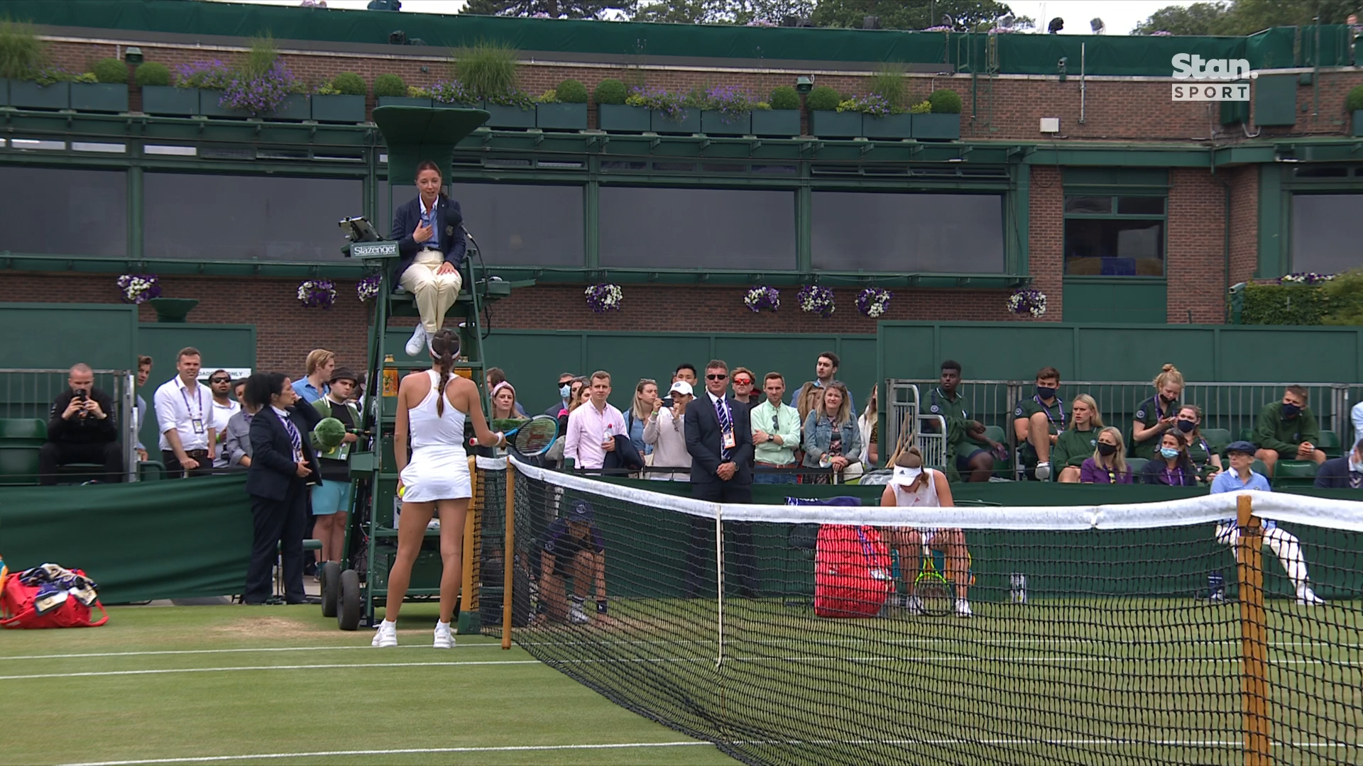 Ajla Tomljanovic blows up over opponent's timeout