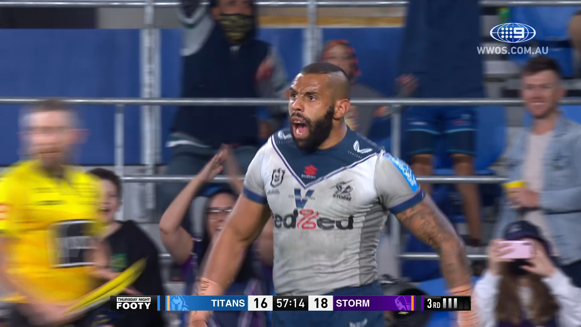 NRL Highlights: Storm snatch a slice of history with a win over the Titans - Round 23